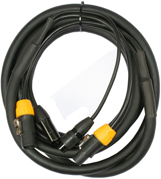 Accu-Cable AC3PTRUE12 12 Foot 3-Pin XLR IP65 Water Resistant DMX Cable - PSSL ProSound and Stage Lighting