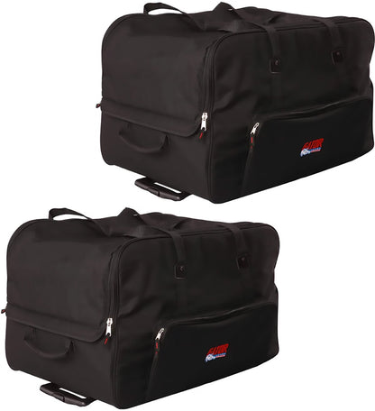 Gator GPA-715 Rolling Speaker Bag for 15-Inch Speakers 2 Pack