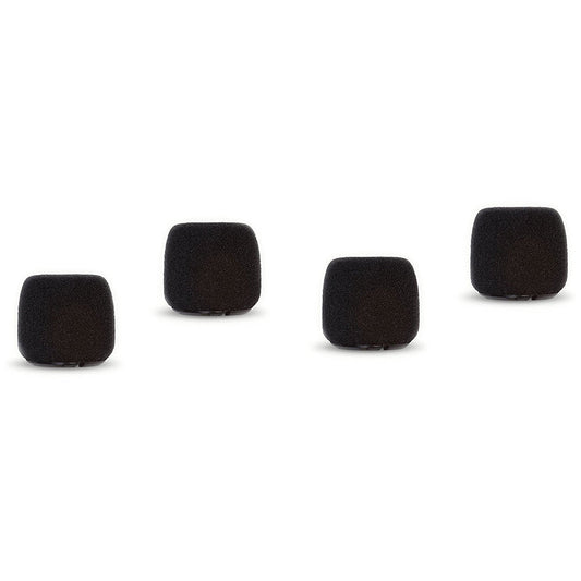 Shure ACVO4WS-B Black Foam Windscreen for Centraverse Overhead Condenser Microphones (Contains Four)