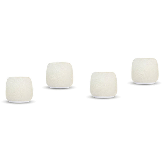 Shure ACVO4WS-W White Foam Windscreen for Centraverse Overhead Condenser Microphones (Contains Four)