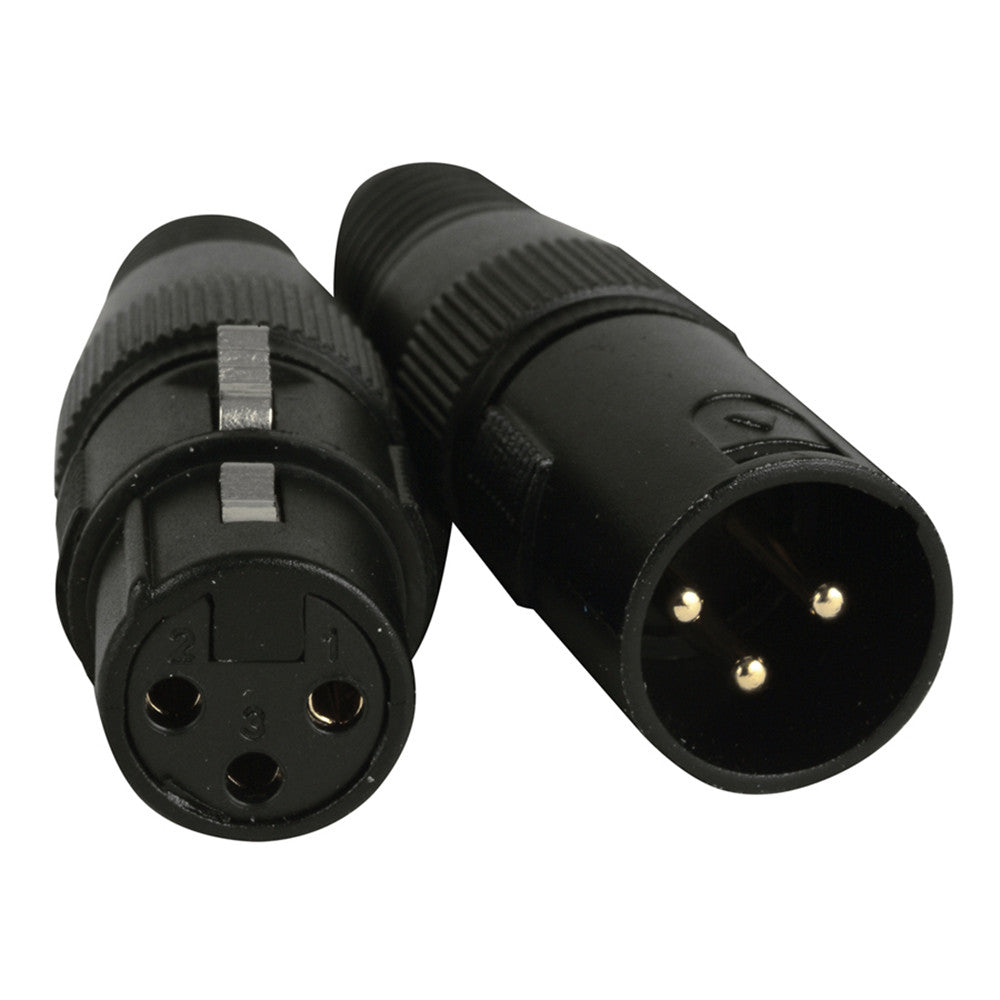 Elation ACXLR3PSET 3 PIN, 1 MALE & 1 FEMALE XLR C