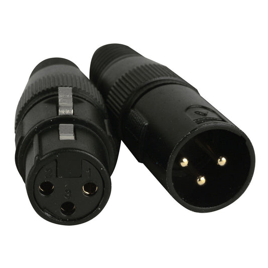 Elation ACXLR3PSET 3 PIN, 1 MALE & 1 FEMALE XLR C