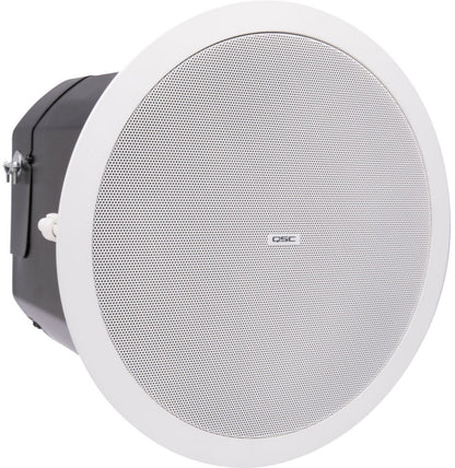 Q-SYS AD-C.SUB-WH 6.5-inch Dual Voice-Coil Ceiling Subwoofer for 4x Satellite Speakers - White - PSSL ProSound and Stage Lighting