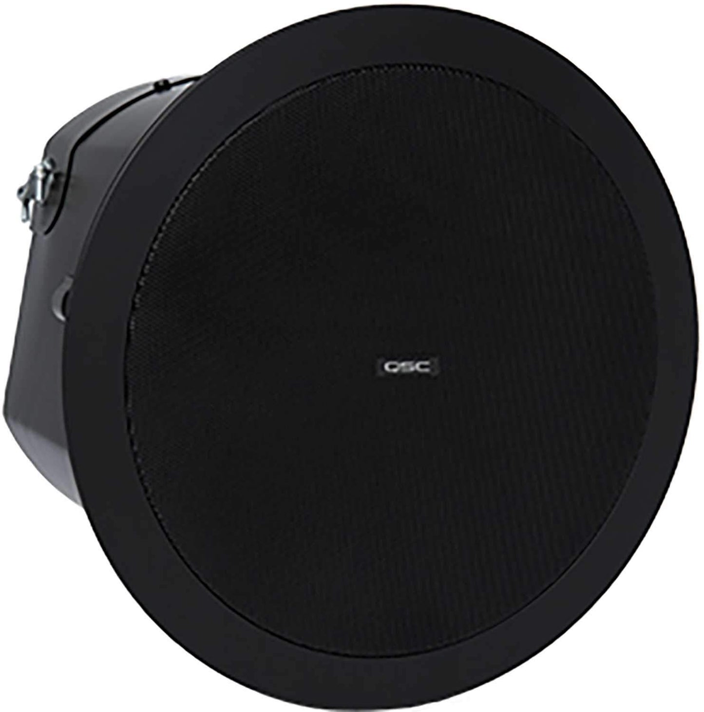 QSys AD-C6T-B IP54 2-Way Ceiling 6-Inch Speaker Pair - Black - PSSL ProSound and Stage Lighting