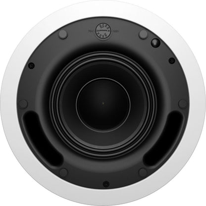 Q-SYS AD-C6T-HP 6.5-inch 2-Way Ceiling-Mount Loudspeaker with 120-Degree Coverage - White - PSSL ProSound and Stage Lighting