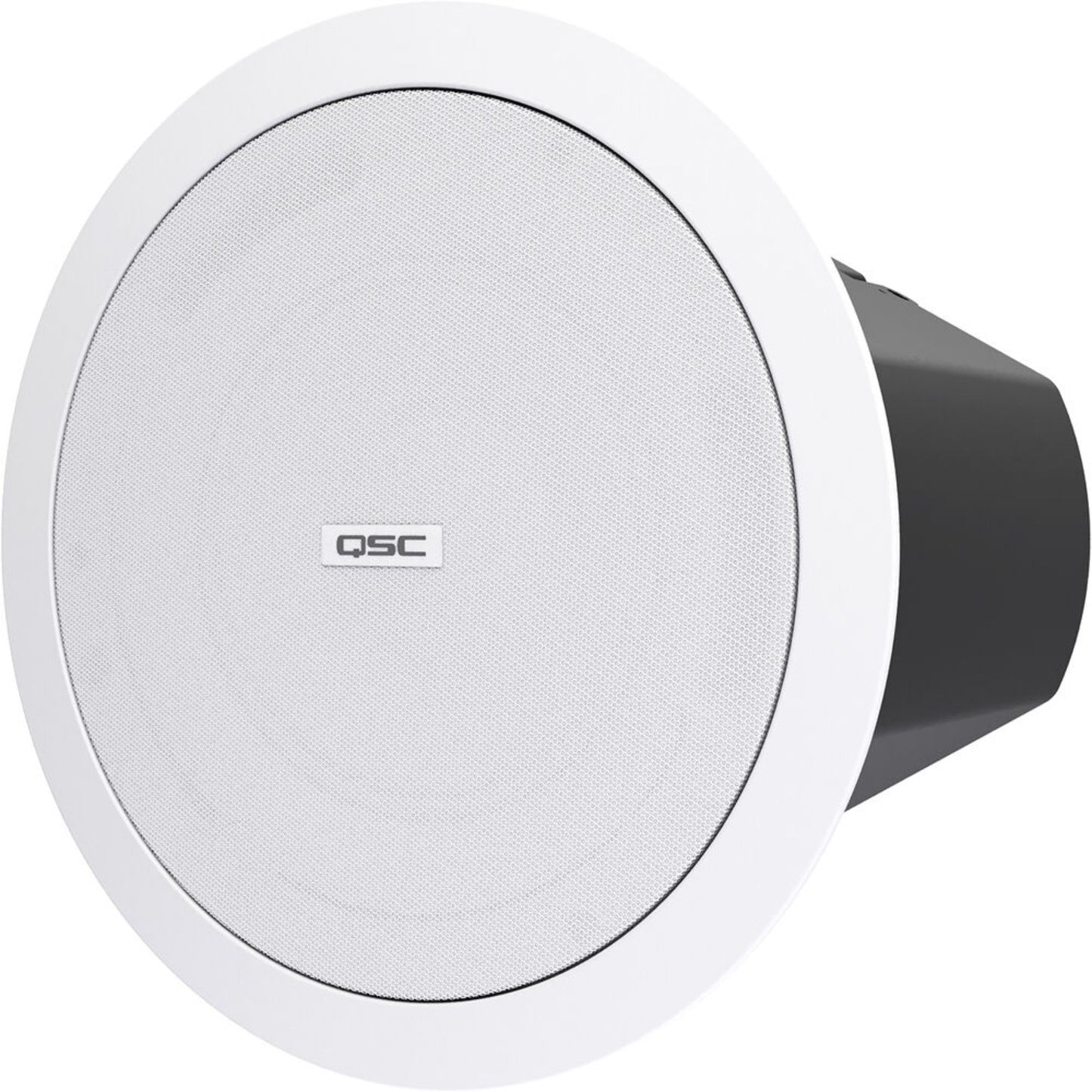 Q-SYS AD-C6T-HP 6.5-inch 2-Way Ceiling-Mount Loudspeaker with 120-Degree Coverage - White - PSSL ProSound and Stage Lighting