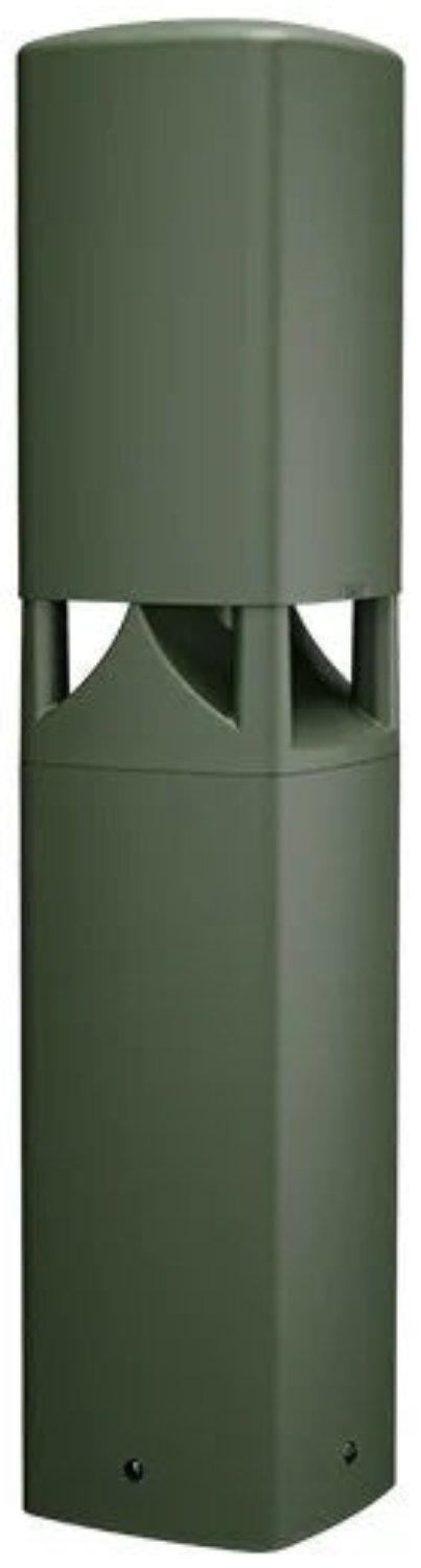 Q-SYS AD-DWL.360 5.25-inch 2-Way Direct Weather Landscape Bollard 360-Degree Loudspeaker - Green - PSSL ProSound and Stage Lighting