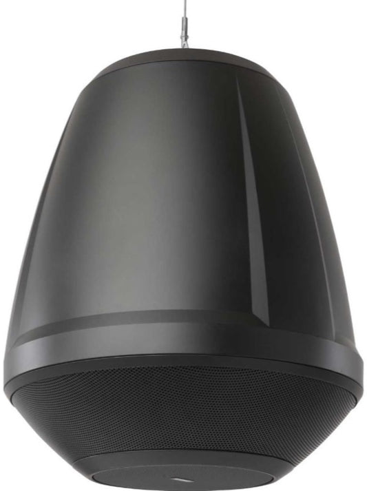 Q-SYS AD-P.HALO-BK Integrated 4x 2.75-Inch Pendant Satelite and 70/100-Volt Subwoofer System - Black - PSSL ProSound and Stage Lighting