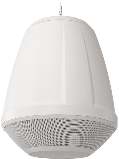 Q-SYS AD-P.HALO-WH Integrated 4x 2.75-Inch Pendant Satelite and 70/100-Volt Subwoofer System - White - PSSL ProSound and Stage Lighting