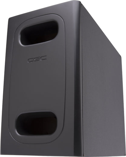 Q-SYS AD-S.SUB-BK 6.5-inch Dual Voice-Coil Surface Subwoofer for 4 Satellite Speakers - Black - PSSL ProSound and Stage Lighting