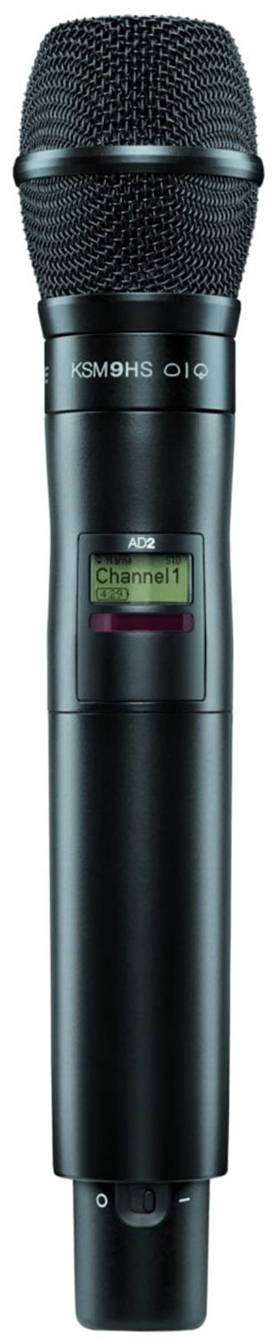 Shure Axient AD2/KSM9HS Handheld Wireless Microphone Transmitter, G57 Band - PSSL ProSound and Stage Lighting