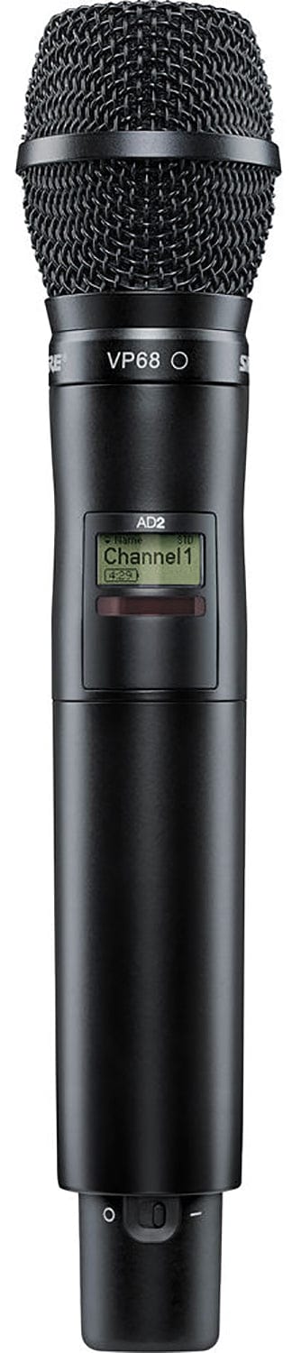 Shure Axient AD2/VP68 Handheld Wireless Microphone Transmitter - G57 ...