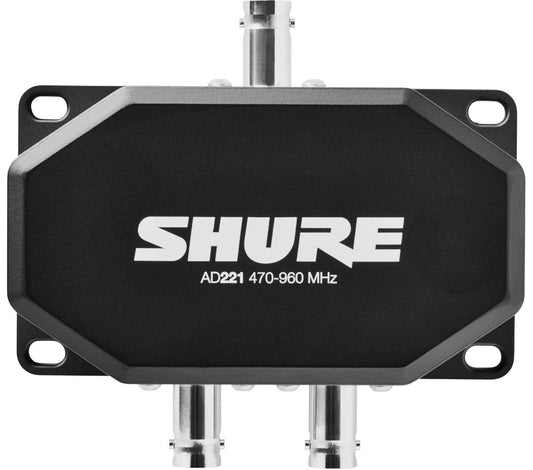 Shure AD221 AXIENT DIGITAL PSM 2-WAY COMBINER SPLITTER 470-960 MHz