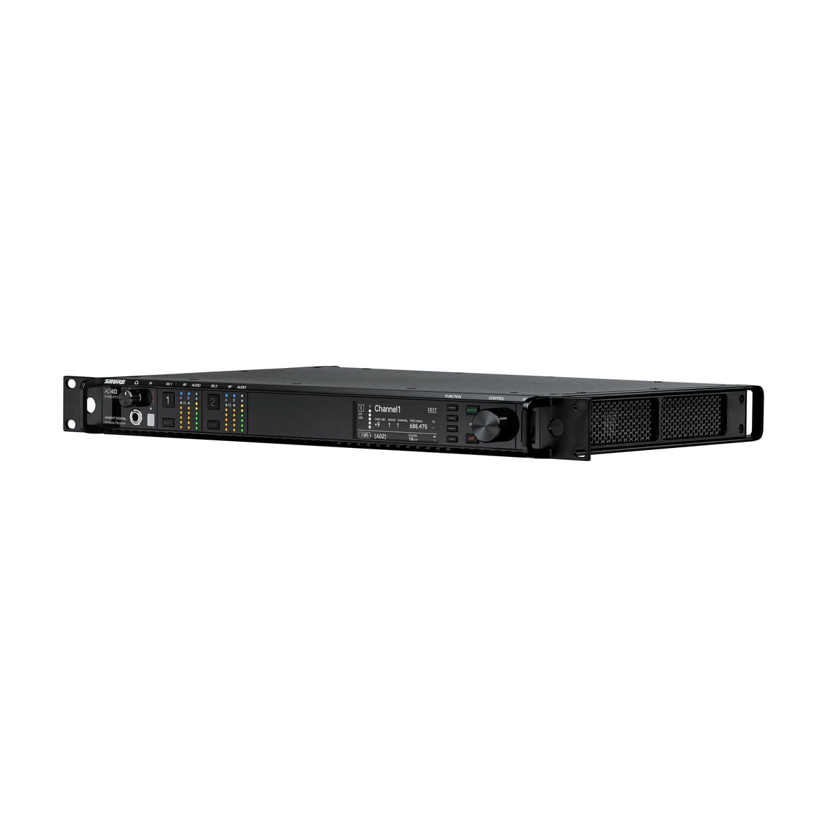 Shure AD4D-DCTA=-A AD DUAL CH DC Rx L/PTS 470-636 MHz TAA