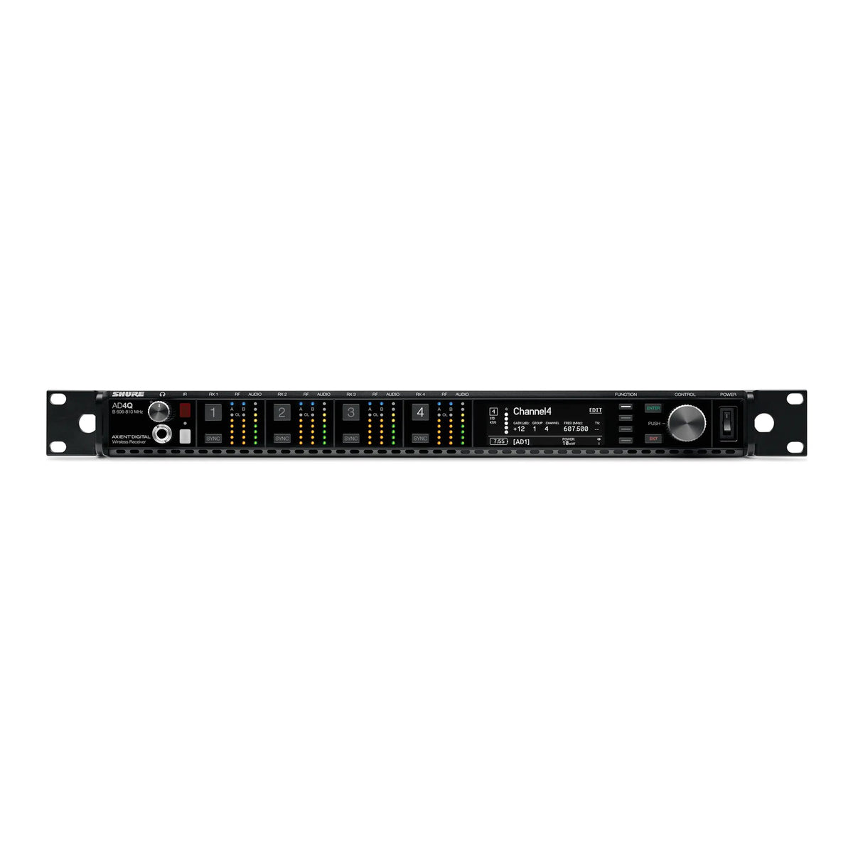 Shure AD4QNPTA=-A AD QUAD CH Rx 470-636 MHz TAA