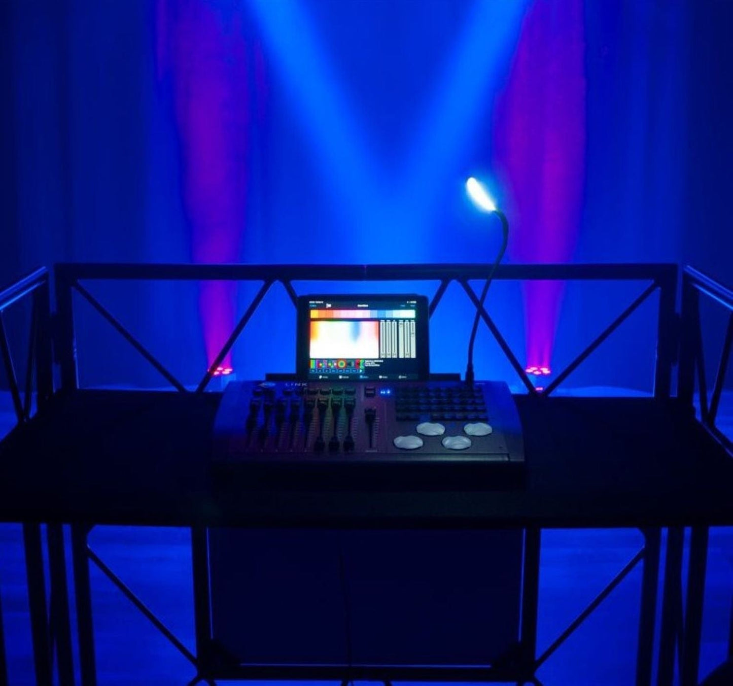 ADJ PRO222 Pro Event TBL 2 MB DJ Table - PSSL ProSound and Stage Lighting