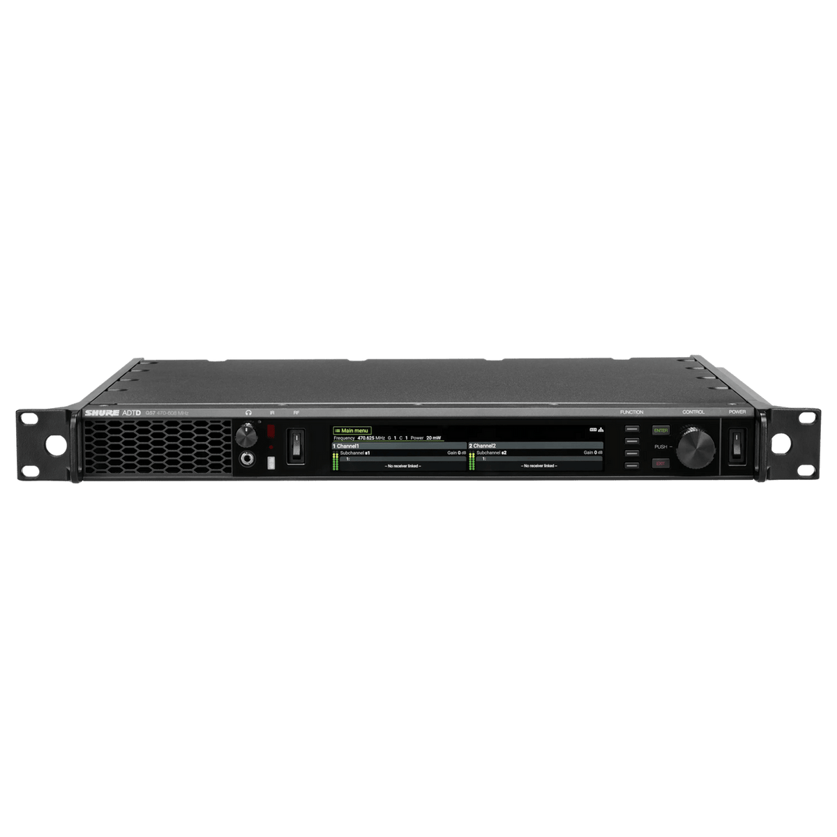 Shure ADTDDC=-X55 AXIENT DIGITAL PSM DUAL TRANSMITTER DC X55 941-960 MHz