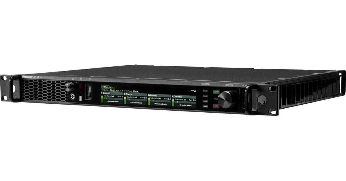 Shure ADTQDC=-G57 AXIENT DIGITAL PSM QUAD TRANSMITTER DC G57 470-608 MHz