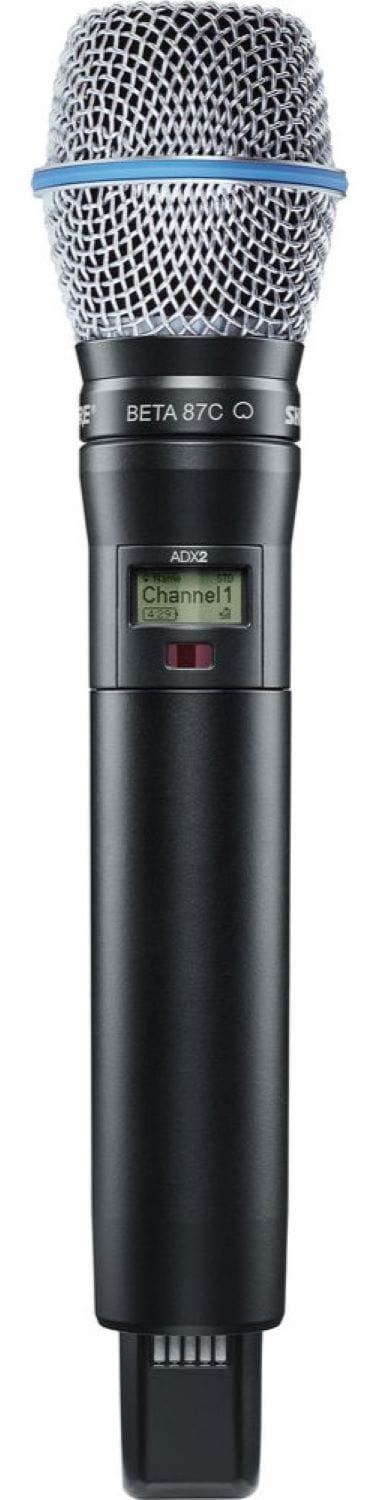 Shure Axient ADX2/B87C Handheld Wireless Microphone Transmitter, G57 Band - PSSL ProSound and Stage Lighting