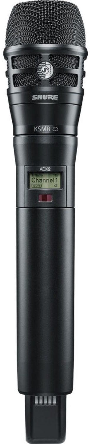 Shure Axient ADX2/K8B Handheld Wireless Microphone Transmitter, X55 Band - PSSL ProSound and Stage Lighting