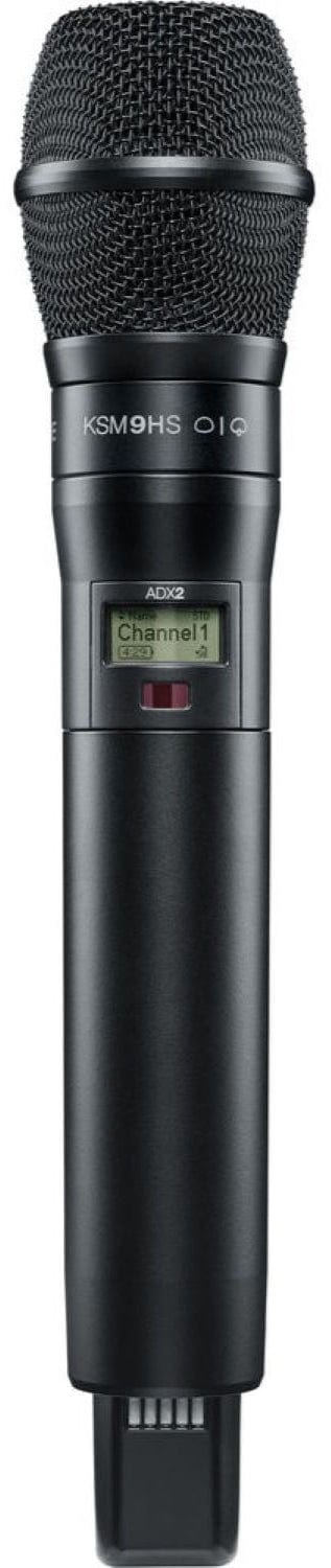 Shure Axient ADX2/K9HSB Handheld Wireless Microphone Transmitter, G57 Band - PSSL ProSound and Stage Lighting