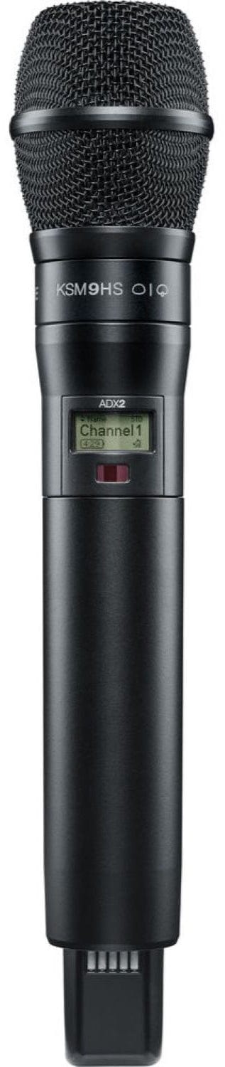 Shure Axient ADX2/K9HSN Handheld Wireless Microphone Transmitter - G57 Band - PSSL ProSound and Stage Lighting