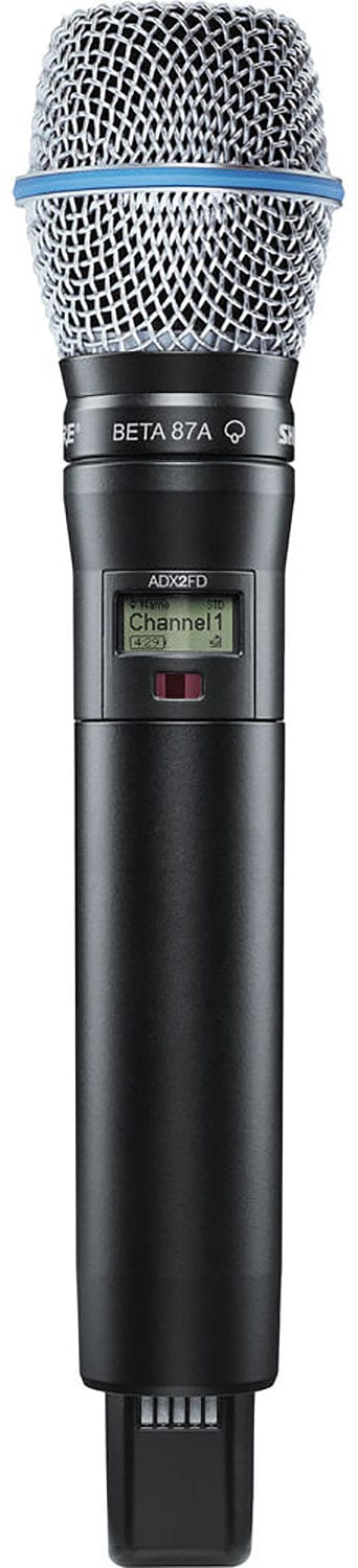 Shure Axient ADX2FD/B87A Handheld Wireless Microphone Transmitter, X55 Band - PSSL ProSound and Stage Lighting