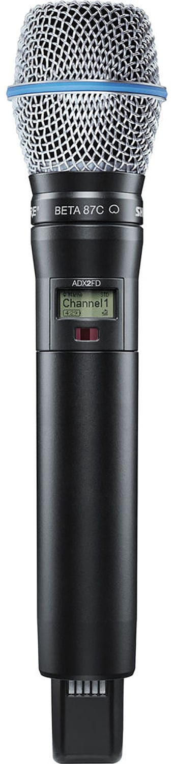 Shure Axient ADX2FD/B87C Handheld Wireless Microphone Transmitter, X55 Band - PSSL ProSound and Stage Lighting