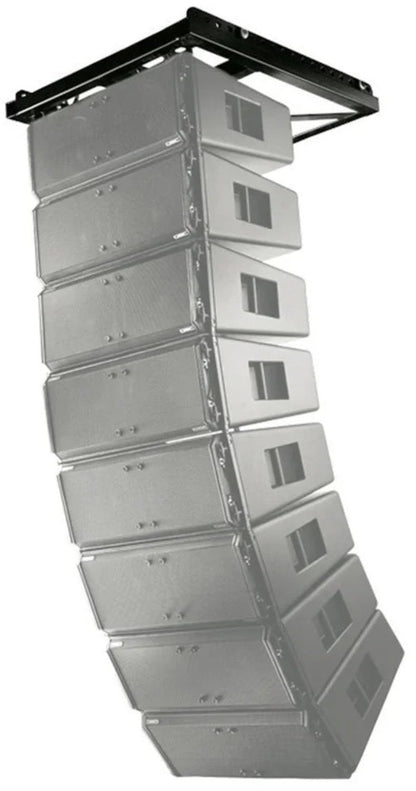 Q-SYS AF2102-LA-BK Large Aluminum Array Frame for The Wideline 10 - Wl2102 - Black - PSSL ProSound and Stage Lighting