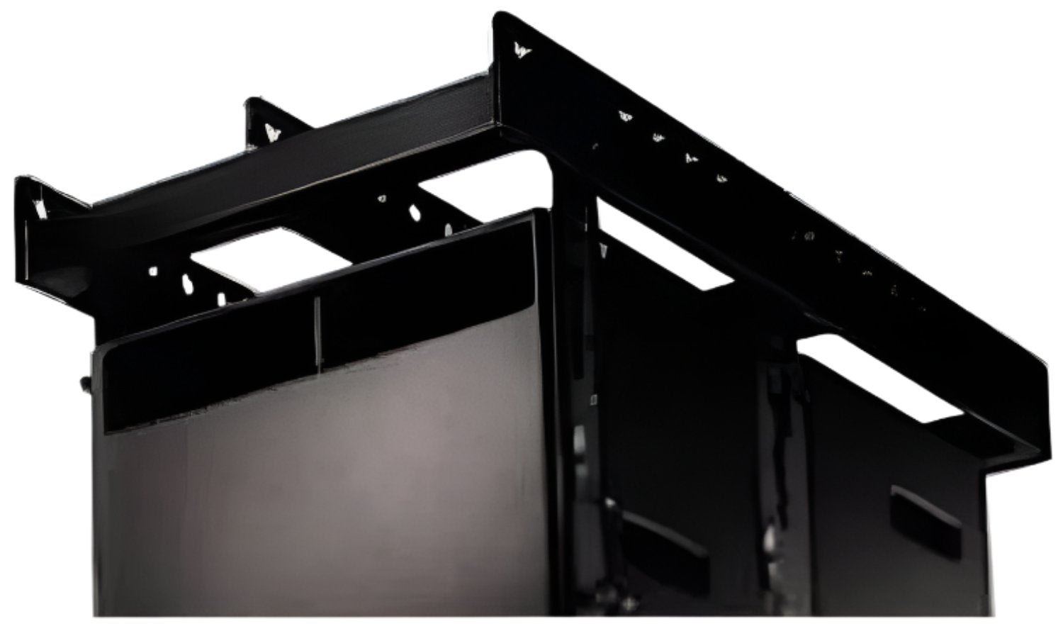 Q-SYS AF2102-LA-BK Large Aluminum Array Frame for The Wideline 10 - Wl2102 - Black - PSSL ProSound and Stage Lighting