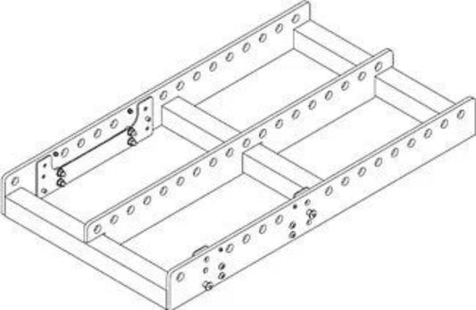 Q-SYS AF3082-L-BK Large Array Frame for WL3082 and WL212-SW - Black - PSSL ProSound and Stage Lighting