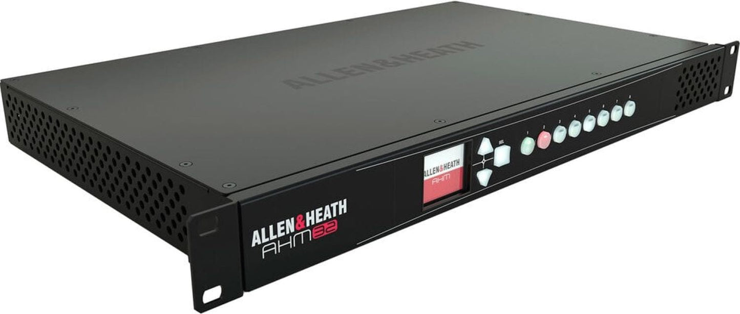 Allen & Heath AH-AHM-32 32x32 Audio Matrix Processor Compatible with IP1/IP6/IP8 Remote Control - PSSL ProSound and Stage Lighting