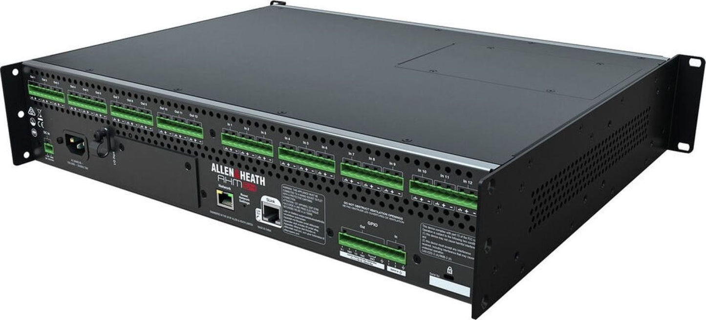 Allen & Heath AH-AHM-64 64x64 Audio Matrix Processor Compatible with IP1/IP6/IP8 Remote Control - PSSL ProSound and Stage Lighting