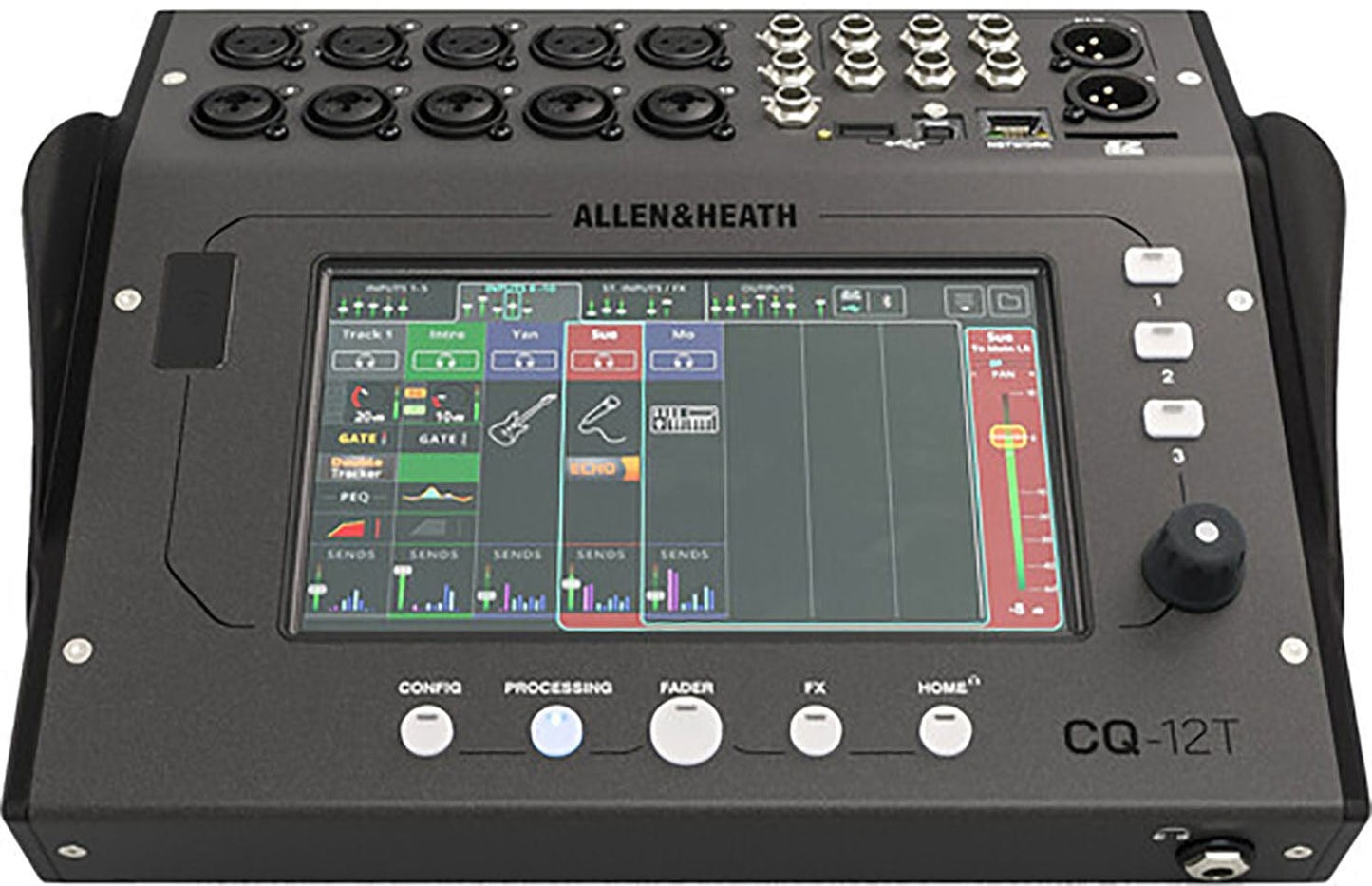 Allen & Heath CQ-12T Compact Digital Mixer - PSSL ProSound and Stage Lighting