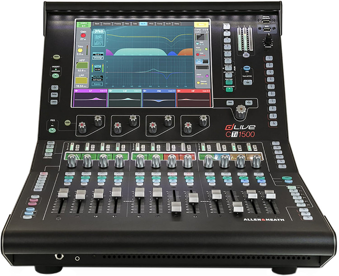 Allen & Heath AH-DLIVE-CTI15 dLive C Class CTi1500 12 Fader Surface with 12-Inch Touchscreen - PSSL ProSound and Stage Lighting