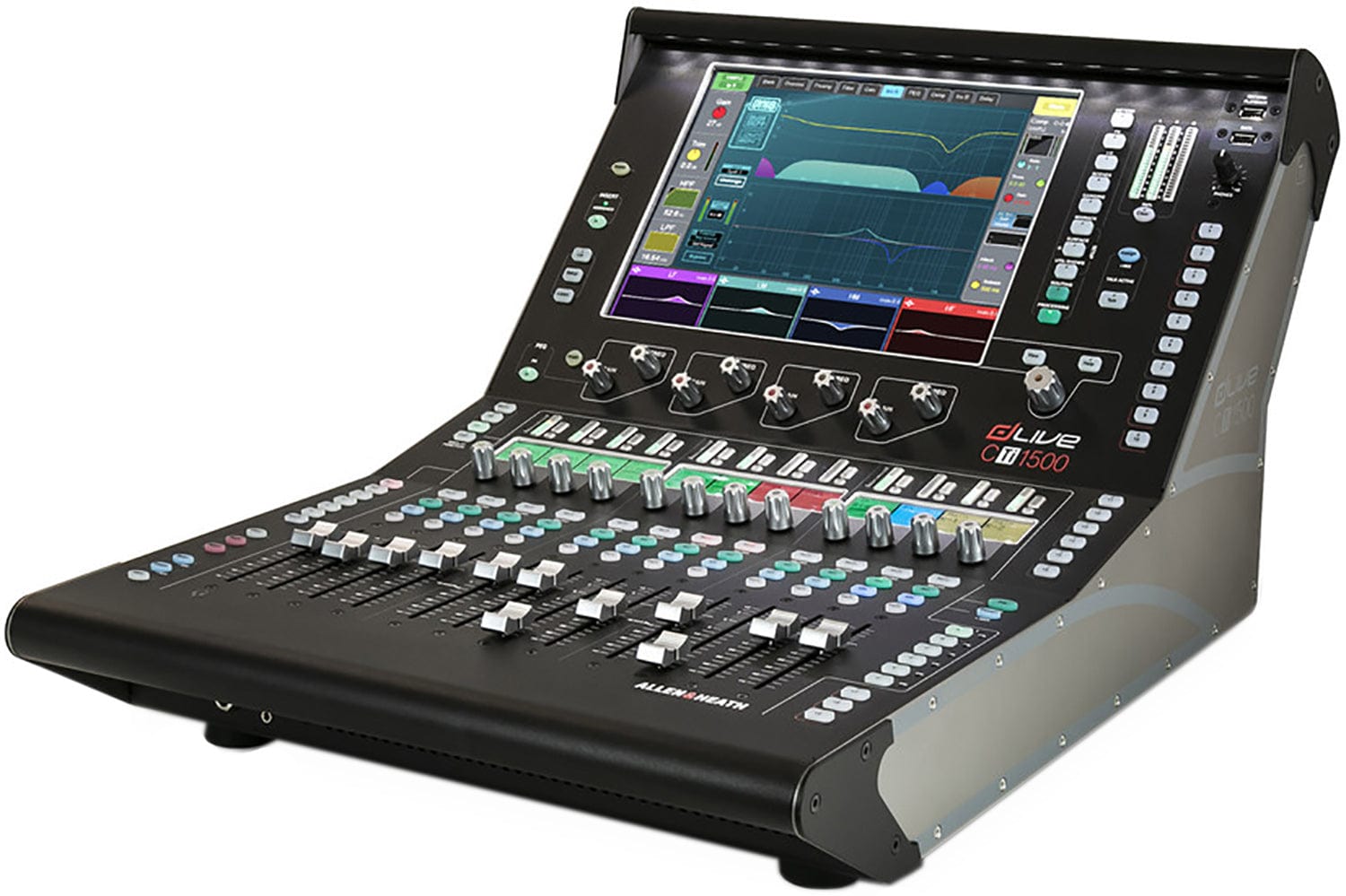 Allen & Heath AH-DLIVE-CTI15 dLive C Class CTi1500 12 Fader Surface with 12-Inch Touchscreen - PSSL ProSound and Stage Lighting