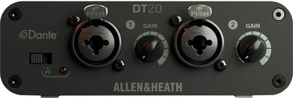 Allen & Heath AH-DT-20-M 2-In Dante Input Expander with dLive 96kHz Mic/Line inputs/PoE/DC - PSSL ProSound and Stage Lighting