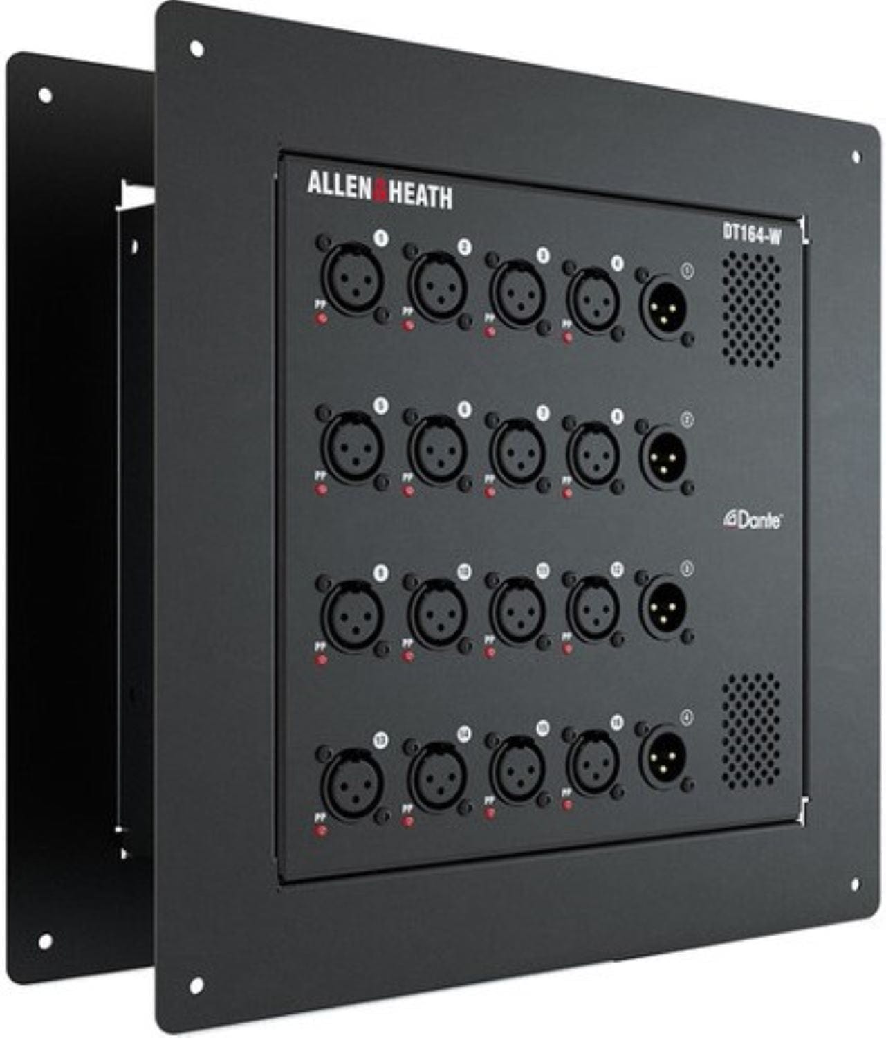 Allen & Heath AH-DT164-W 16 Input x 4 Output Dante Audio Expander Wall ...