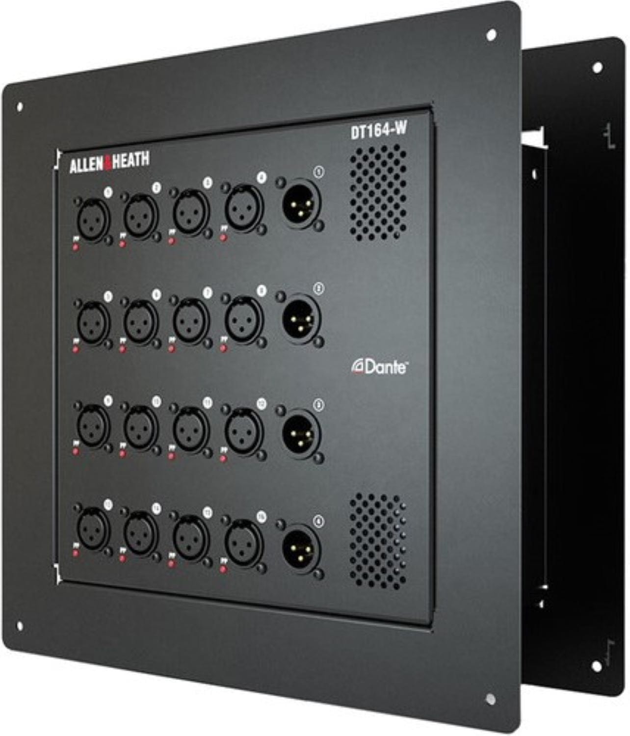 Allen & Heath AH-DT164-W 16 Input x 4 Output Dante Audio Expander Wall ...
