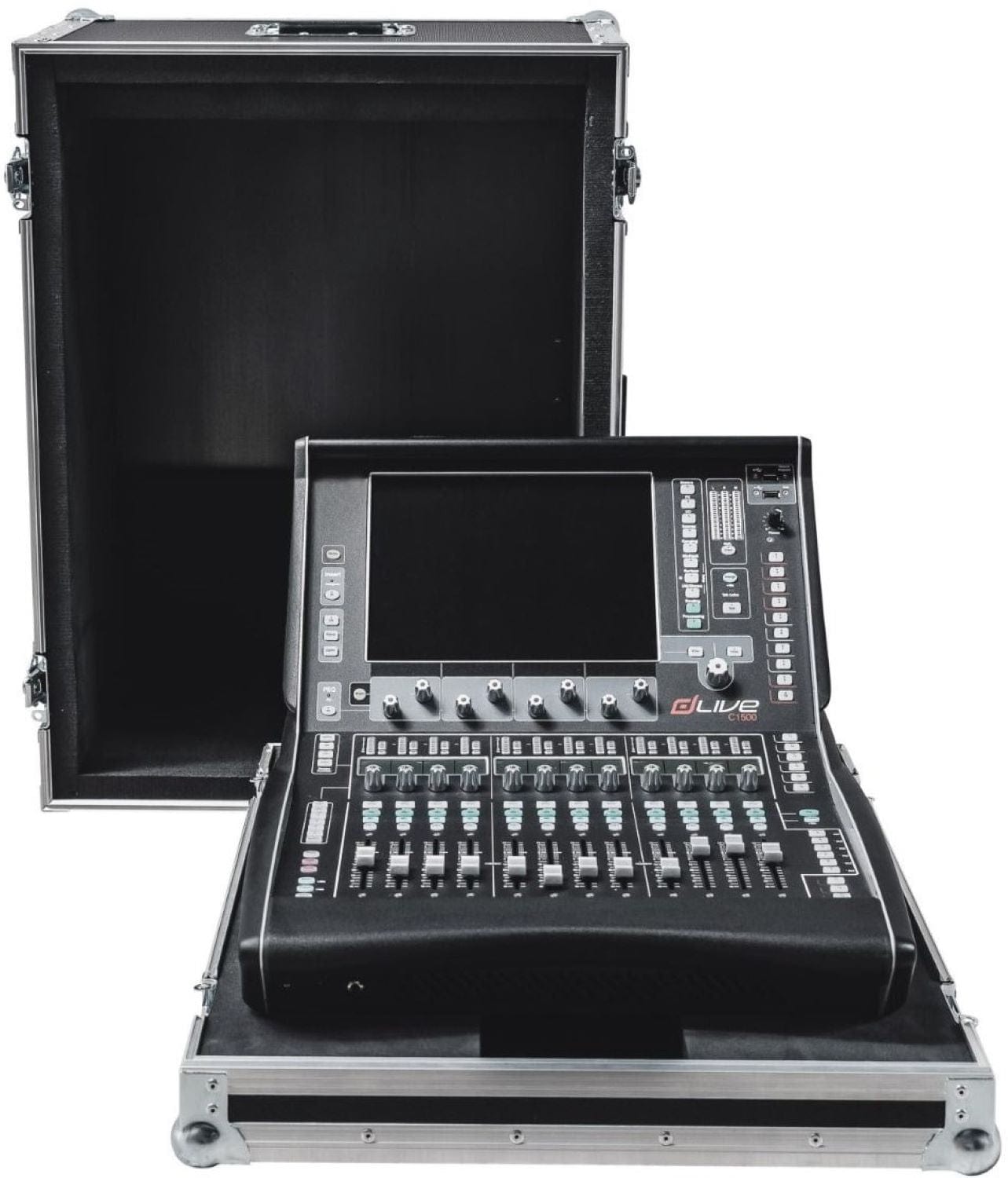 Allen & Heath AH-FC-DL-DLC15-GOMC dLive C1500 Flight Case with No Doghouse - PSSL ProSound and Stage Lighting