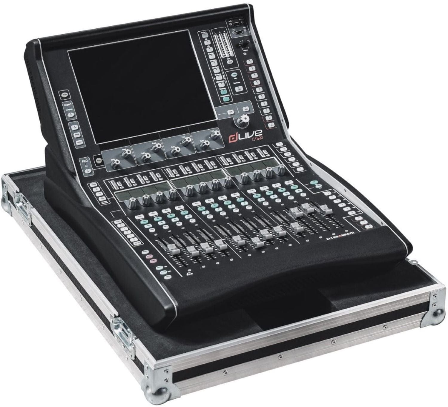 Allen & Heath AH-FC-DL-DLC15-GOMC dLive C1500 Flight Case with No Doghouse - PSSL ProSound and Stage Lighting