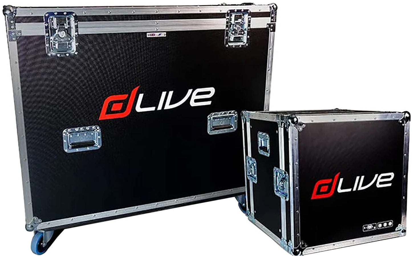 Allen & Heath AH-FC-DL-S3-GOMC dLive S3000 Flight Case with Doghouse - PSSL ProSound and Stage Lighting