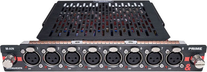 Allen & Heath AH-M-DX32-PRIME-IN-A DX32 PRIME Mic/Line Input Module - 8 XLR Inputs - 32-bit - PSSL ProSound and Stage Lighting