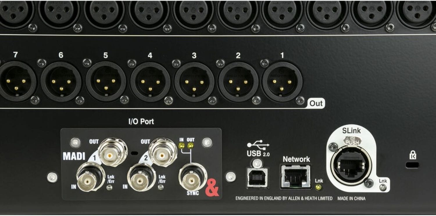 Allen & Heath AH-M-SQ-MADI-A 64 X 64 MADI Card for SQ / AHM Series ...