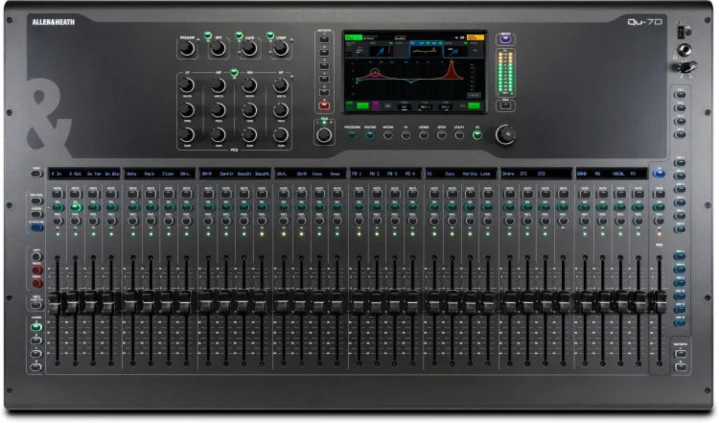 Allen & Heath Qu-7D 38-channel Digital Mixer with Dante