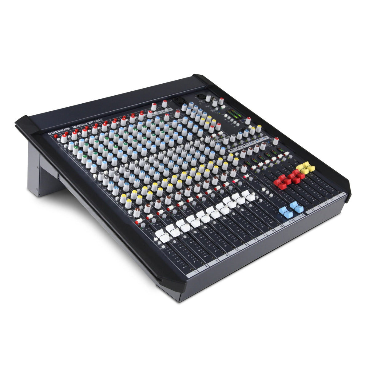 Allen & Heath AH-WZ414:4:2 10 Mic Line + 2 stereo rack mount mixer, 6 aux sends, 4 band EQ with dual swept mids, 4 Subgroups, rack mount