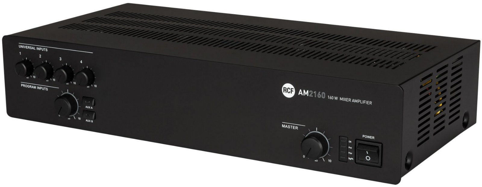 RCF AM 2160 4 Input Digital Mixer / Amplifier - 160 Watt RMS - PSSL ProSound and Stage Lighting