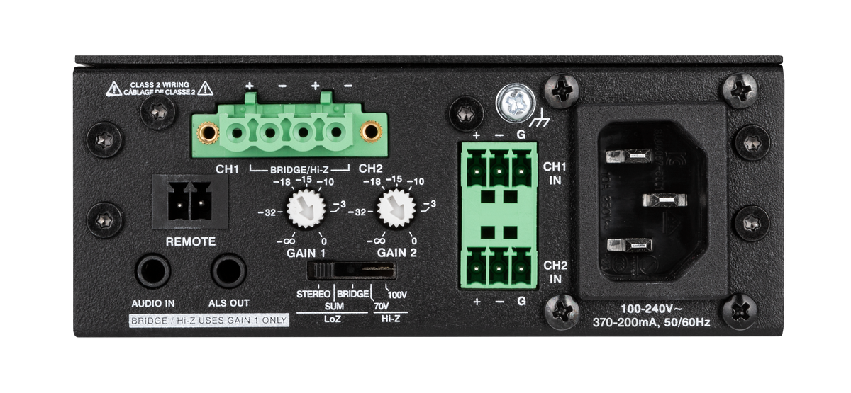 Crestron AMP-X75 X-Series Amplifier, 75 W