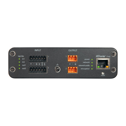 Shure ANI22-BLOCK-TA 2 CH IN/OUT - DANTE,1/3 RU,BLOCK TAA