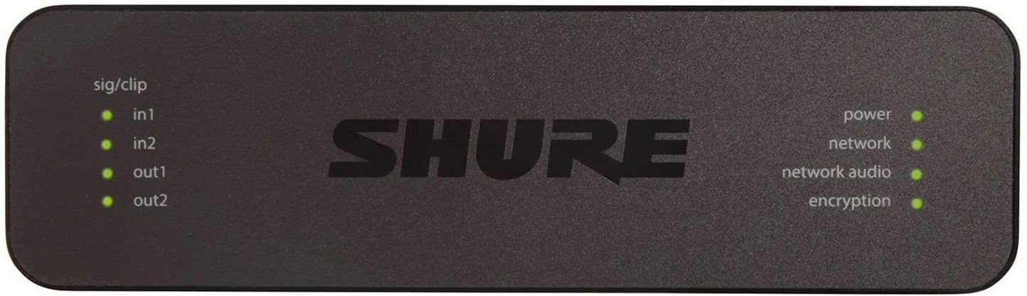 Shure ANI22-BLOCK 2 Channel In/2 Channel Out Block Connector Audio Network Interface with Dante - PSSL ProSound and Stage Lighting